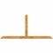 Ekena Millwork Portland Rough Sawn Timber Gable Bracket, Western Red Cedar, 84"W x 38"H x 2"D x 4"F, 11/12 Pitch GBW084X38X0204POR00RWR - alternate 1